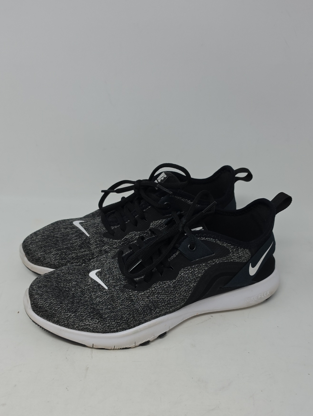 Nike Womens Flex Trainer Black Running Shoes Sneakers AQ7491-002 Size 8.5